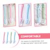 CTIRCHIU Plastic Shoe Cleaning Brushes for Effective Shoe Care 4pcs with Comfortable Anti-slip Handle Sturdy and Easy to Hold Cleaning Brush Set Random Color for Home and Kitchen Use view 3