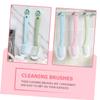 CTIRCHIU Plastic Shoe Cleaning Brushes for Effective Shoe Care 4pcs with Comfortable Anti-slip Handle Sturdy and Easy to Hold Cleaning Brush Set Random Color for Home and Kitchen Use view 4