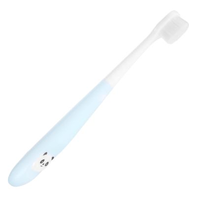 VICASKY Children's Handheld Toothbrush for Kids Aged 2-12 with Non-Slip Handle and Soft Bristles, Made of Pp and TPR, Convenient for Daily Oral Care at Home, White Simple Shape