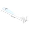 VICASKY Children's Handheld Toothbrush for Kids Aged 2-12 with Non-Slip Handle and Soft Bristles, Made of Pp and TPR, Convenient for Daily Oral Care at Home, White Simple Shape view 2