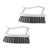KAILIKETIY 2pc Bathroom Brush Shoes Brush Cleaning for Sink Tub Floor Detailing Clothes Washing Handle view 1