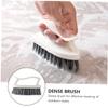 KAILIKETIY 2pc Bathroom Brush Shoes Brush Cleaning for Sink Tub Floor Detailing Clothes Washing Handle view 4
