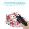 GALPADA 2pcs Soft and Hard Bristle Laundry Brush and Shoe Scrubber Set with Plastic Handle for Household Clothing and Shoe Cleaning view 3