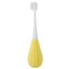 MUCKLILY Toddler Toothbrush Extra Soft Bristles Manual Kids Toothbrush Single Pack Yellow 2-5 Years Old for Baby Oral Care view 1