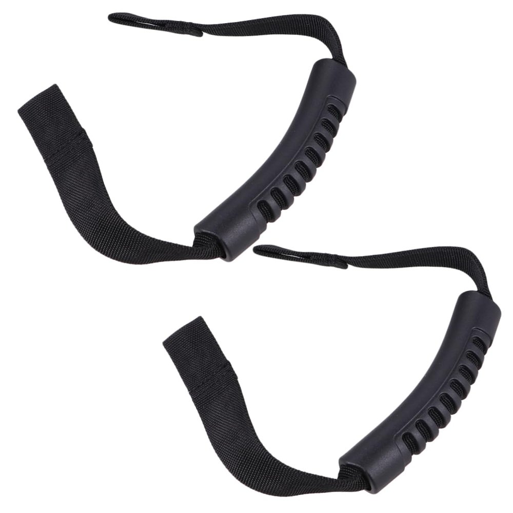 Gogogmee Adjustable Vehicle Support 2Pcs Strap Safety Handle Ergonomic Non-Slip Auto Hand Hook for Elderly Car Assistance