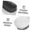 Veemoon Laundry Scrubbing Brush with Soft Bristles and Smooth Edges for Household Cleaning, Portable White Clothes and Shoe Brush Made of Sturdy Abs and Tpr Materials, for Kitchen view 3