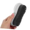 Veemoon Laundry Scrubbing Brush with Soft Bristles and Smooth Edges for Household Cleaning, Portable White Clothes and Shoe Brush Made of Sturdy Abs and Tpr Materials, for Kitchen view 4