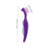 CTIRCHIU 5pcs Clean Denture Brush Elderly False Teeth Toothbrush Hard Bristle Tool for Dental Care Removal Compact Travel view 2