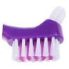 CTIRCHIU 5pcs Clean Denture Brush Elderly False Teeth Toothbrush Hard Bristle Tool for Dental Care Removal Compact Travel view 3