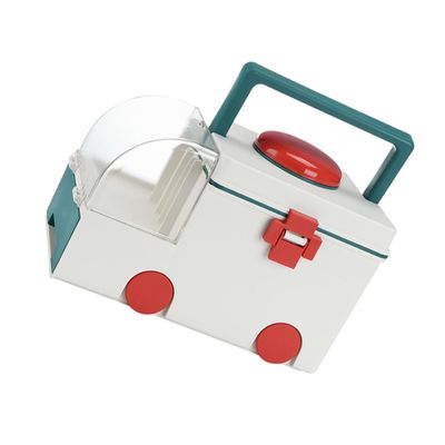 Beaupretty Large Capacity Portable First Aid Organizer Medicine Storage Box for Household Use with Sturdy Pp as Material, for Outdoor and Sports Activities, Green Colour Storage