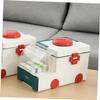 Beaupretty Large Capacity Portable First Aid Organizer Medicine Storage Box for Household Use with Sturdy Pp as Material, for Outdoor and Sports Activities, Green Colour Storage view 4