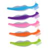 Beaupretty 5pcs Denture Cleaning Brush for Elderly Soft Bristles Dual Head Design for Oral Care and Travel view 1