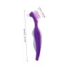 Beaupretty 5pcs Denture Cleaning Brush for Elderly Soft Bristles Dual Head Design for Oral Care and Travel view 2