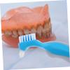 Beaupretty 5pcs Denture Cleaning Brush for Elderly Soft Bristles Dual Head Design for Oral Care and Travel view 4