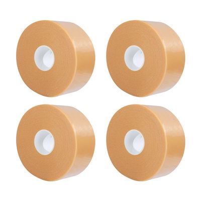 4 Rolls 2.5 cm x 5 m Foot Blister Protection Tape Self Adhesive Toe Tape Breathable Finger Foam Bandage Foot Care Stickers High Heel Bandage Chafing Protector for Calluses