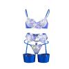 Lingerie Sets for Women Uk, See Through Push Up Red Lingeries Deep V Neck Women Sexy Lingerie Lace Babydoll Mesh Chemise Nightdress view 2