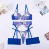 Lingerie Sets for Women Uk, See Through Push Up Red Lingeries Deep V Neck Women Sexy Lingerie Lace Babydoll Mesh Chemise Nightdress view 4