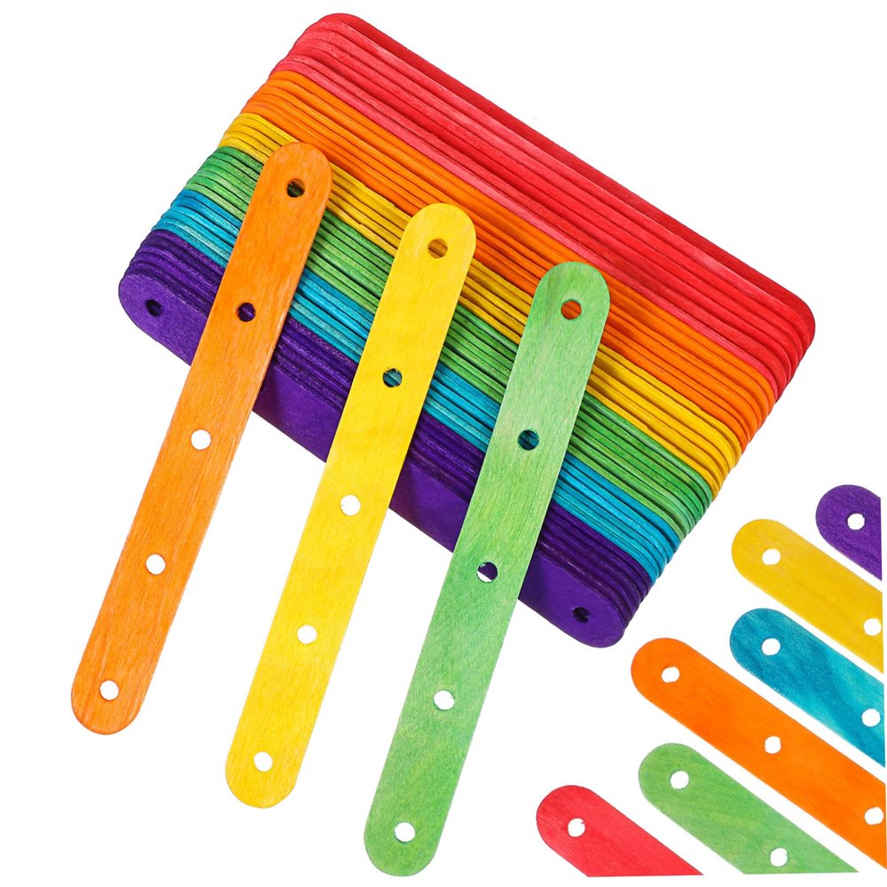 Ipetboom 100pcs Ice Cream Sticks Sticks for Crafts for Home DIY for Cakesicles and Ice Supplies