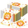 100 Pcs Thankgiving Napkins, Autumn Maple Leaf Disposable Hand Towels for Bathroom Decorative Thanksgiving Dinner Napkins for Harvest Party, Kitchen, Thanksgiving Dinner, Fall Weddings, Daily Use view 1