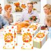 100 Pcs Thankgiving Napkins, Autumn Maple Leaf Disposable Hand Towels for Bathroom Decorative Thanksgiving Dinner Napkins for Harvest Party, Kitchen, Thanksgiving Dinner, Fall Weddings, Daily Use view 3