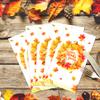 100 Pcs Thankgiving Napkins, Autumn Maple Leaf Disposable Hand Towels for Bathroom Decorative Thanksgiving Dinner Napkins for Harvest Party, Kitchen, Thanksgiving Dinner, Fall Weddings, Daily Use view 4