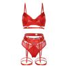 Womens Lingerie Set Sexy, See Through Plus Size Slutty Lingeries Lace Babydoll Lingerie for Women Front Closure Babydoll Lace Chemise view 2