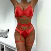Womens Lingerie Set Sexy, See Through Plus Size Slutty Lingeries Lace Babydoll Lingerie for Women Front Closure Babydoll Lace Chemise view 3