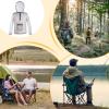 Acunny Clothing Fly Protection Clothing - Breathable Mesh Mesh Gnat Jacket with Hood Unisex Adult Outdoor Fishing Hiking, gray, 3XL view 4
