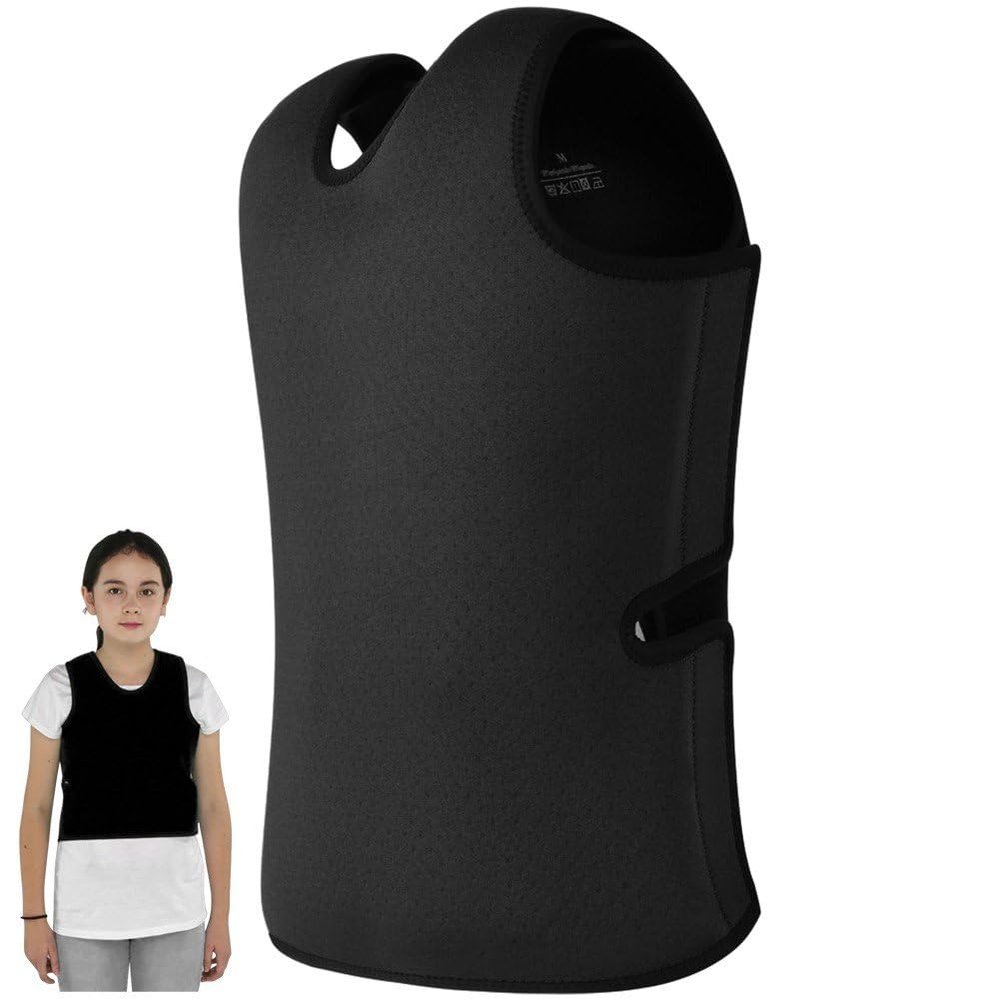 Dianzan Weighted Vest for Kids, Breathable Deep Pressure Vest Sensory Vest Low-pressure Comfort for Autism Hyperactivity Mood