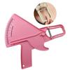 2PCS Professional Body Fat Caliper Measure Tester 0-80mm Analyzer Precision Skinfold Test for Fitness Tracking view 4