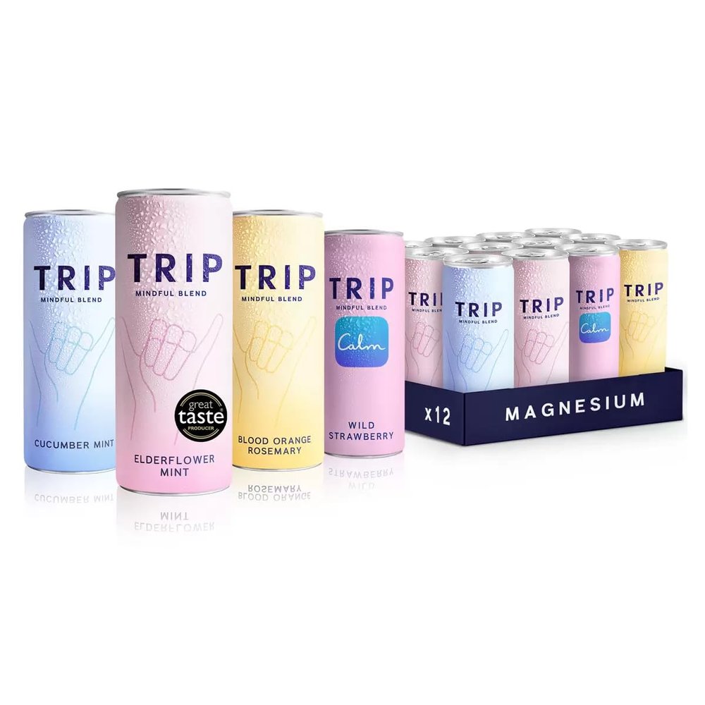 Trip Mindful Blends Mixed Pack Beverages, 12 x 250ml, By Shop 4 Less