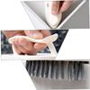 VILLFUL 2Pc Durable Washing Brush with Sturdy Handle for Shoes Kitchen and Bathroom Cleaning Dense Bristles for Stubborn Stains Removal Reusable Household Tool view 4