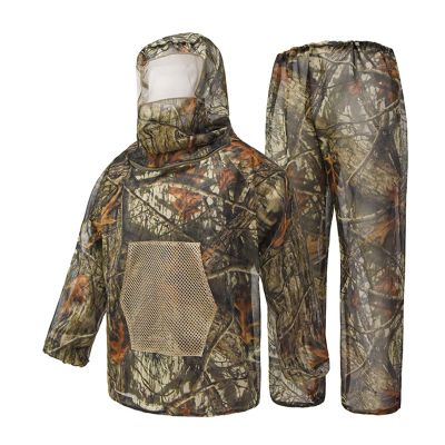 BHGLUZGBY Mosquito Suits Net Bug Pants and Jacket Hood Sets for Fishing Hiking Camping Gardening Outdoor Protection-B||XL/XXL(175-185CM)