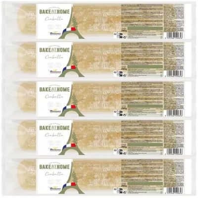 Stone Oven Part-Baked Ciabatta Bread, 5 x 250g Loaves, Vegetarian