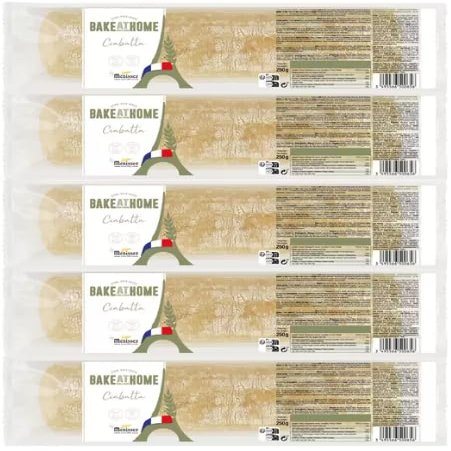 Stone Oven Part-Baked Ciabatta Bread, 5 x 250g Loaves, Vegetarian