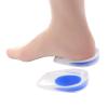 TARSHYRY Silicone Gel Heel Pads Shoe Inserts Soft Anti-Slip Foot Pain Relief Insoles for Women and Men Blue Red Small Large view 4
