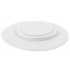HEEPDD Dish Drying Mat Felt Dish Protection Pad Food Plate Pad China Storage Protector 3 Sizes Cuttable with Thick Felt for Cabinet RV Dishes Storage (24PCS) view 1