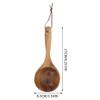 CIYODO 2pcs Elegant Bath Scoop Long Handle Water Ladle Comfort Grip for Sauna Bathroom view 2