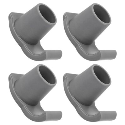 Veemoon 4Pcs Walker Ski Glides Nonstick Walker Feet Coasters Lightweight TPR and PP Material for 1-1/8 Inch Diameter Poles Providing Stability and Smooth Glide for Canes