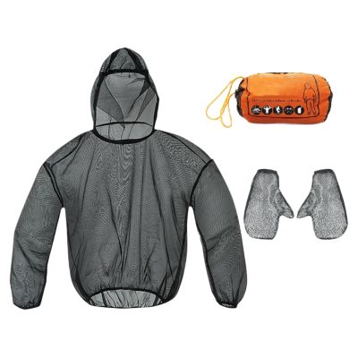 Ahuuen Fly Resistant Clothing, Fly Net Clothing, Breathable Flexible Protective Equipment for Outdoor Camping Fishing Hiking Adventure Women Men