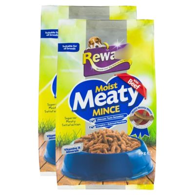 Meaty Mince 2kg x Pack of 2 - Beef - Provide the Ultimate Taste Satisfaction - Superior Meaty Satisfaction