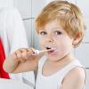 Soft Toothbrush for Tiny Tots Cute Dinosaur Design 2-6 Years Old Kids view 2