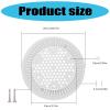 8Inch Round Pool Drain Covers Set Main Drain Suction Covers Pool Maintenance Accessory Texture For Concrete Pools Swimming Pool Part view 4