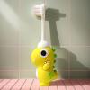 Soft Toothbrush for Kids - Training Brush, Kids Tool | Bristle Toothbrush for with Safe Grip, Cute Dinosaur Design, Idea view 3