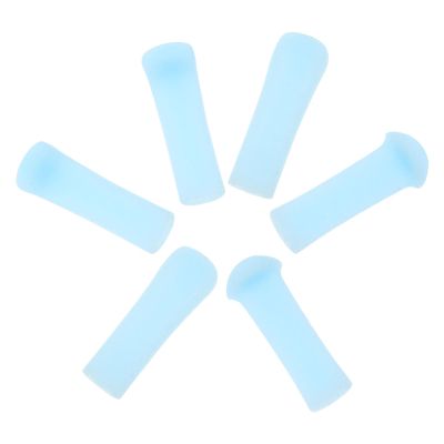 OATIPHO 6pcs Visible Ear Wax Spoon Tips Set Silicone Soft Replaceable Ear Wax Removal Tools Suitable for Adults and Boys and Girls
