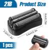 21B Series 3 Replacement Head Compatible with All Br*un S3 Shaver, Razor Foils S3 Replacement Head, Electric Shaver Foils and Cutter for 3010s,3040s,3080s,310s,320S,330S,340S, 380S,3000s view 3