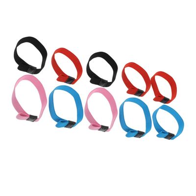 Luxshiny 10pcs Lunch Box Straps Creative Straps for Suspenders Compartments Random Color