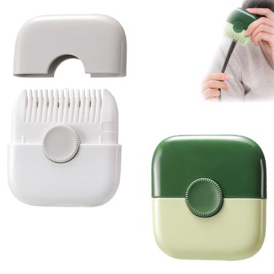hinbkenla 2 Pcs 2 in 1 Split Ends Hair Trimmer,Razor Combs for Hair Cutting Women,Dead Ends Hair Trimmer,Split Ends Trimmer,Split End Trimmer for Hair Cutting Women(White,Green)