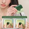 hinbkenla 2 Pcs 2 in 1 Split Ends Hair Trimmer,Razor Combs for Hair Cutting Women,Dead Ends Hair Trimmer,Split Ends Trimmer,Split End Trimmer for Hair Cutting Women(White,Green) view 4