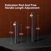 Back Shaver for Men, Mens Electric Back Shaver Body Grooming Kit, Cordless Back Hair Trimmer with Foldable Extendable Long Handle,Nose Hair Trimmer,Beard Trimmer,LED Display for Back Chest Face view 3
